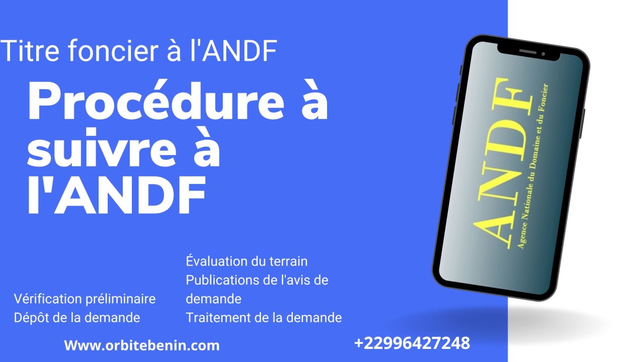 titre foncier a lANDF au benin procedure a suivre