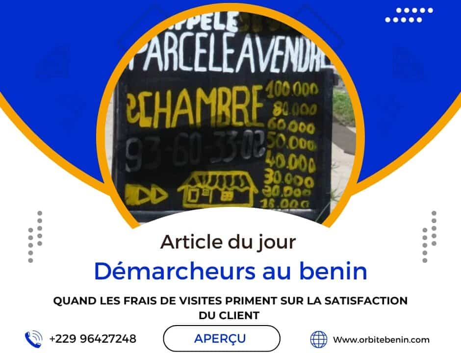 Demarcheurs au Benin