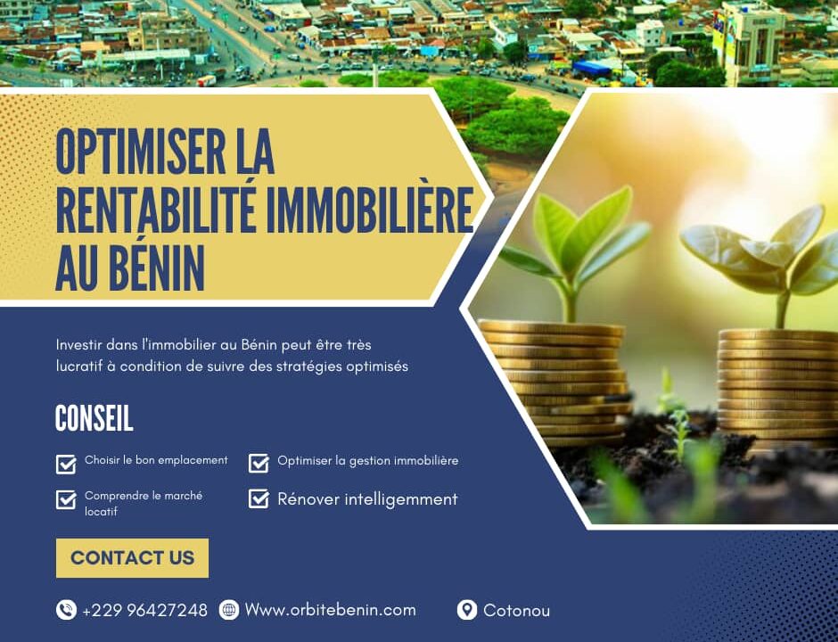 optimiser la rentabilite immobiliere au benin