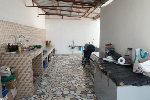 villa vue sur mer a vendre a fidjrosse , cuisine externe