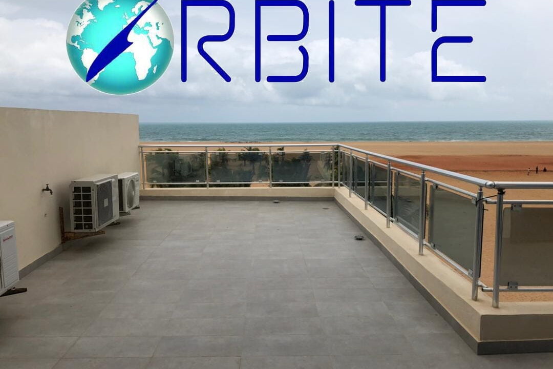 terrasse vue sur l'océan